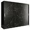 Schrank MARMUR T 250 schwarz/marmor schwarz
