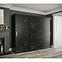 Schrank MARMUR T 250 schwarz/marmor schwarz,3