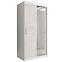Schrank MARMUR T2 100 weiß/marmor weiß