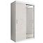 Schrank MARMUR T2 120 weiß/marmor weiß