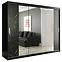 Schrank MARMUR T2 250 schwarz/marmor schwarz