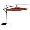 Garten-Sonnenschirm mit LED-Beleuchtung 300 cm,2