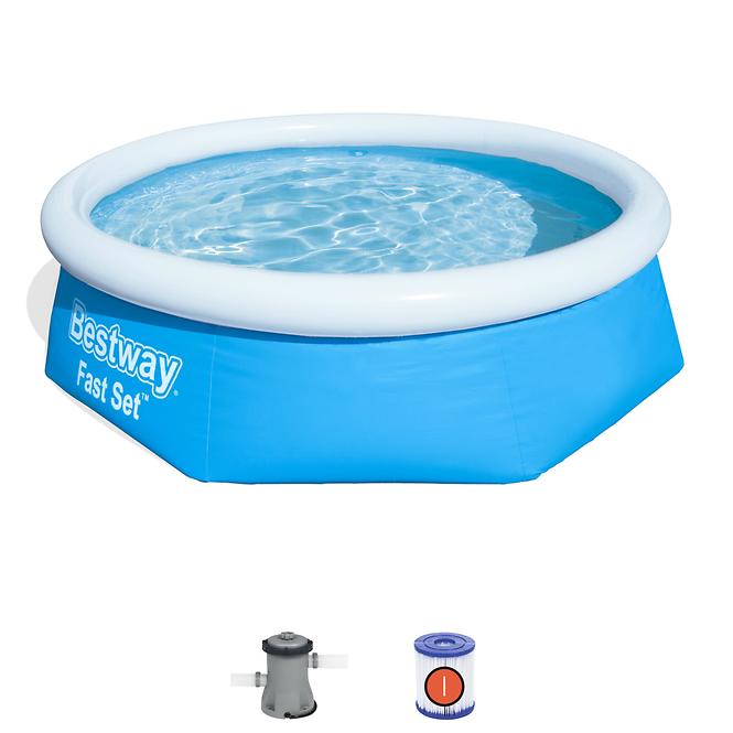Pool einzeln 3,05 x 0.66 m 57458 mit Filterpumpe