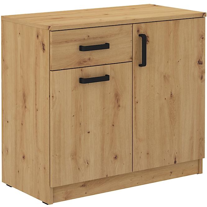 36LW+KOMODA NISKA 2F1S MALTA DĄB ARTISAN TYP 820