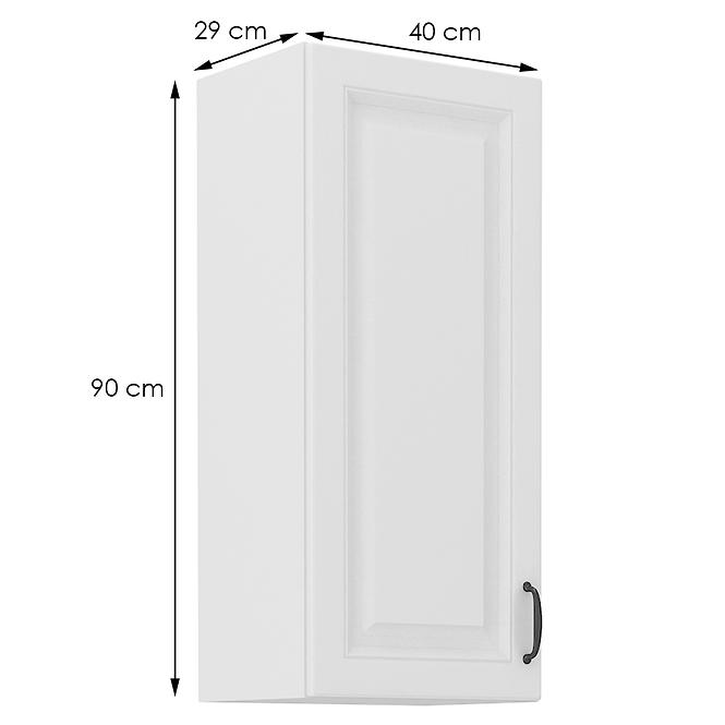 36ZL+STILO BIAŁY MAT/BIAŁY 40G-90 1F,2