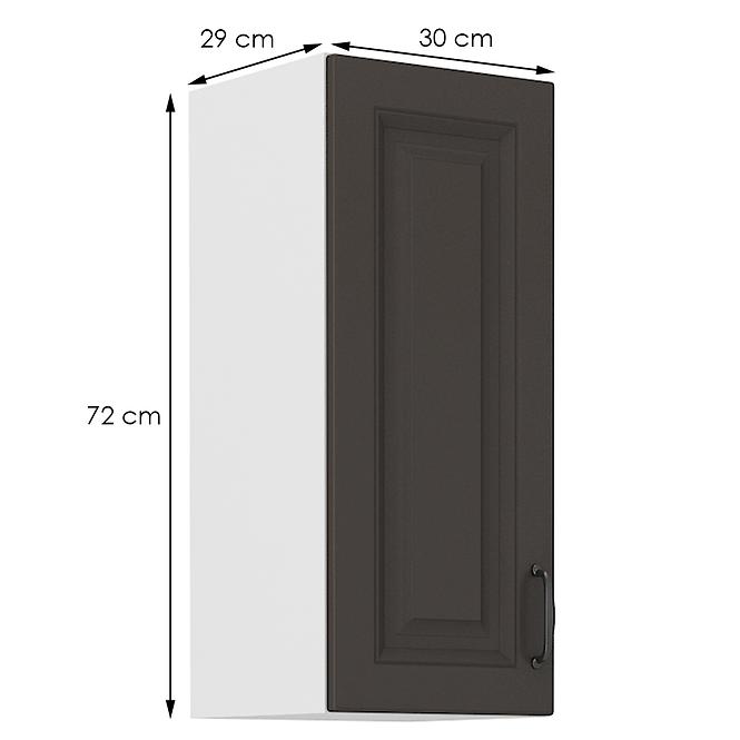 36ZL+STILO GRAFIT MAT/BIAŁY 30G-72 1F,2