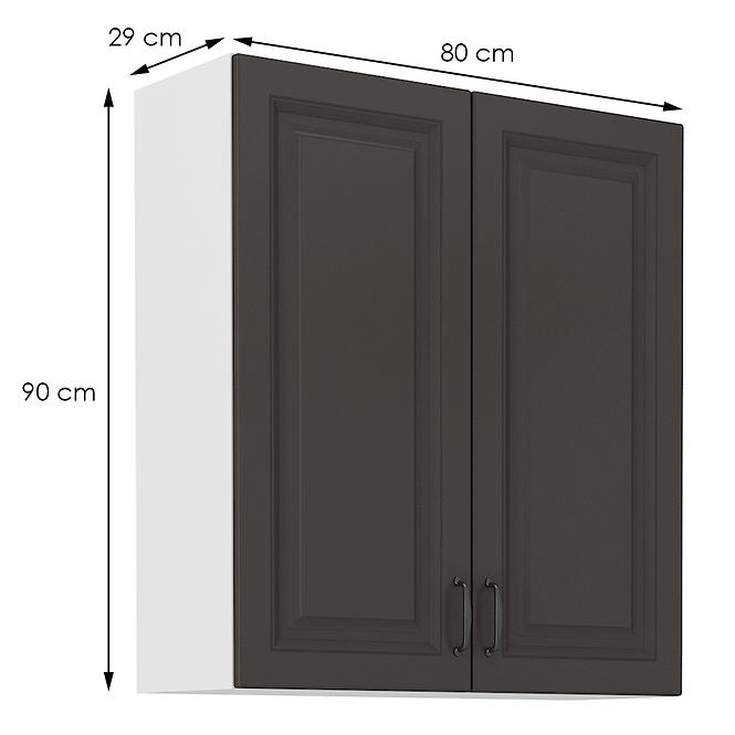 36ZL+STILO GRAFIT MAT/BIAŁY 80G-90 2F,2