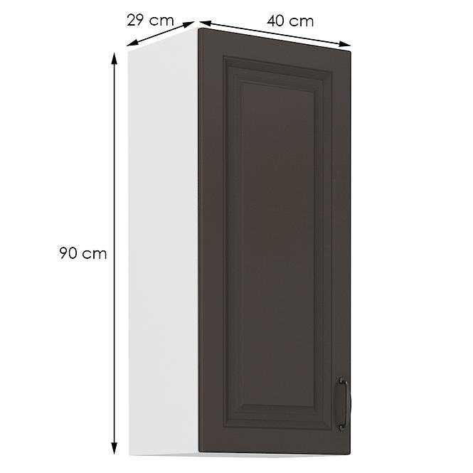 36ZL+STILO GRAFIT MAT/BIAŁY 40G-90 1F,2