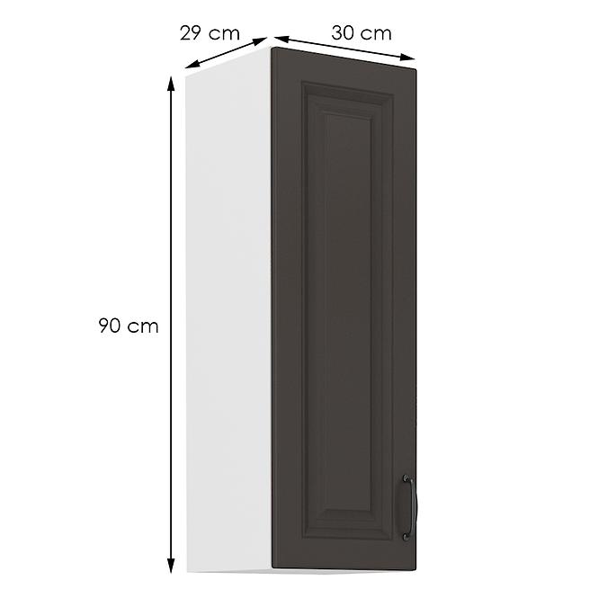 36ZL+STILO GRAFIT MAT/BIAŁY 30G-90 1F,2
