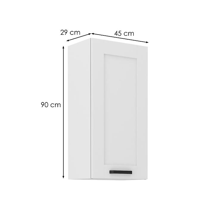 36ZL+LUNA BIAŁY MAT/BIAŁY  45G-90 1F,2