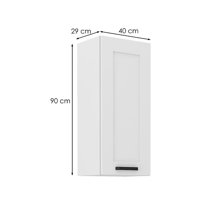 36ZL+LUNA BIAŁY MAT/BIAŁY  40G-90 1F,2