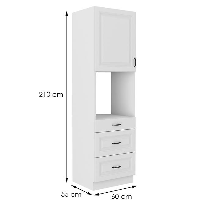 36ZL+STILO BIAŁY MAT/BIAŁY 60DPS-210 3S 1F,2