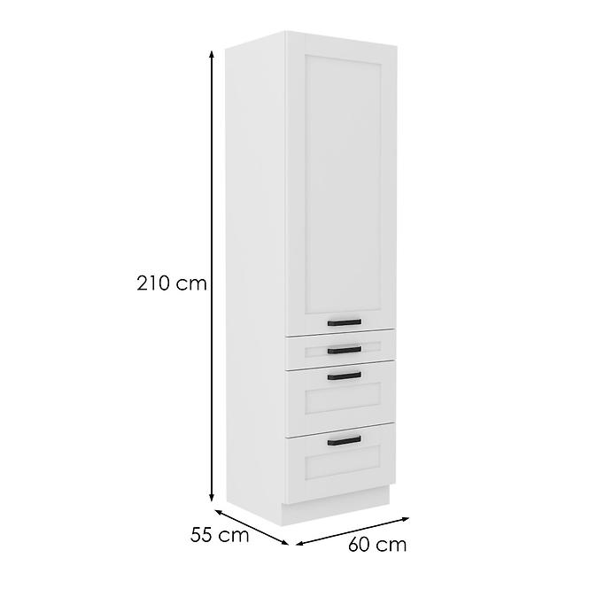 36ZL+LUNA BIAŁY MAT/BIAŁY  60DKS-210 3S 1F,2