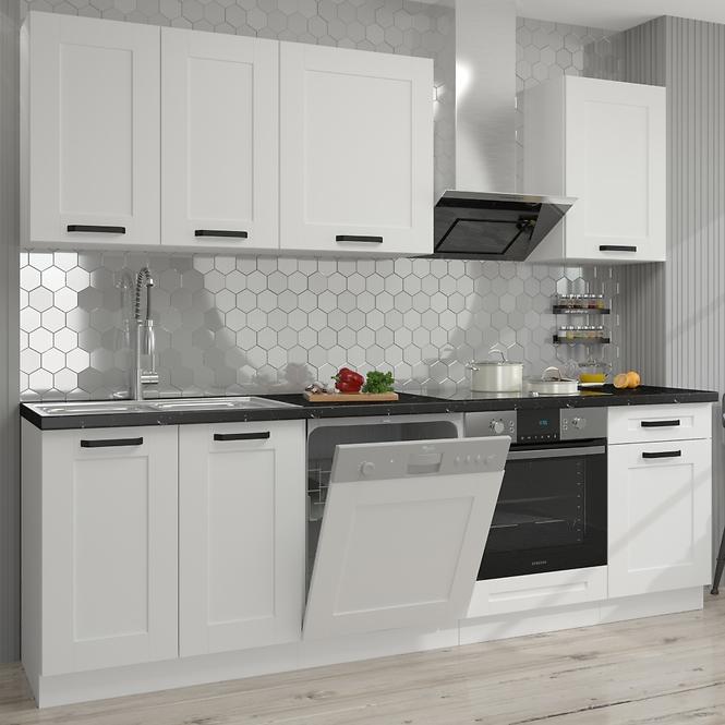 36ZL+LUNA BIAŁY MAT/BIAŁY  60DKS-210 3S 1F,6