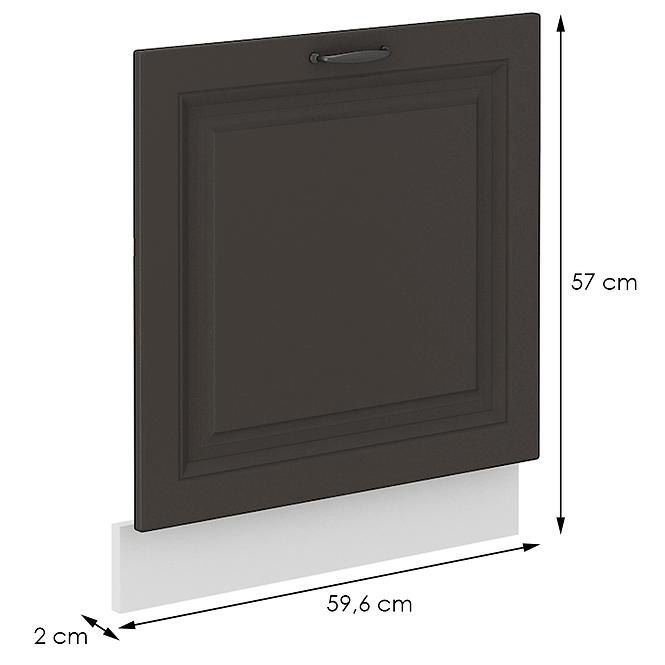 36ZL+STILO GRAFIT MAT/BIAŁY FRONT ZM 570X596,2