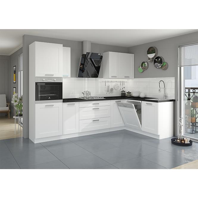 36ZL+LUNA BIAŁY MAT/BIAŁY  FRONT ZM 570X596,5