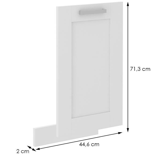 36ZL+LUNA BIAŁY MAT/BIAŁY  FRONT ZM 713X446,2