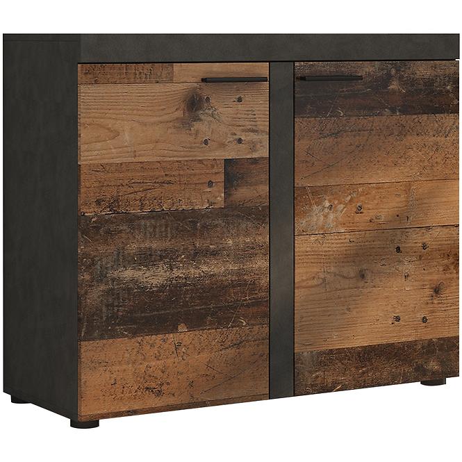 36SO+KOMODA RUMBA 2F OLD STYLE WOOD/MATERA,2