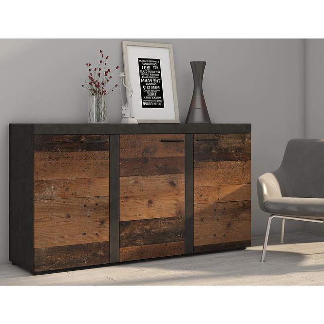 36SO+KOMODA RUMBA 3F OLD STYLE WOOD/MATERA
