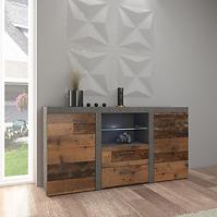 36SO+KOMODA RUMBA 2F 2S OLD STYLE WOOD/MATERA