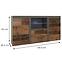 36SO+KOMODA RUMBA 2F 2S OLD STYLE WOOD/MATERA,3