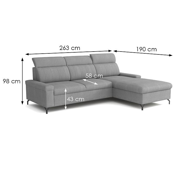 Ecksofa Bogota A P Solar 80