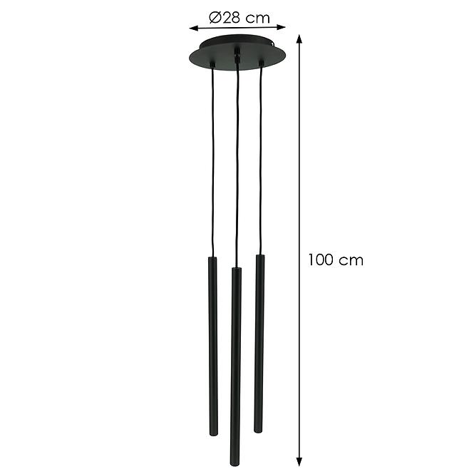 Lampe Selene 2878/Z-G9-3 PL3,3