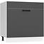 Küchenschrank Max D80zl S/1 Zasl Grau