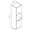 Küchenschrank Max D60pk 2133 Pl Grau,2