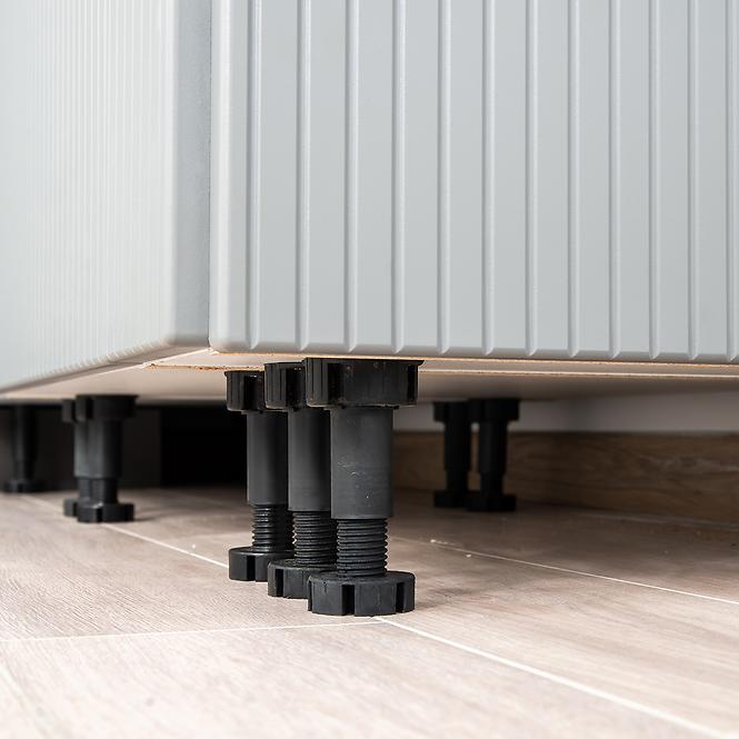 Küchenschrank Max D15 Cargo + Korb Grau