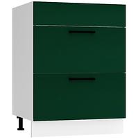 Küchenschrank Max D60pc S/2 Zasl Flaschengrün