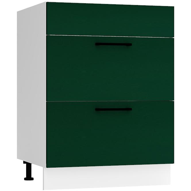 Küchenschrank Max D60pc S/2 Zasl Flaschengrün