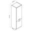 Küchenschrank Max D60sł 2133 Pl 2fr Flaschengrün,2