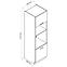 36ZS+SZAFKA KUCHENNA MAX D60PK MV 2133 PL GRANAT,2