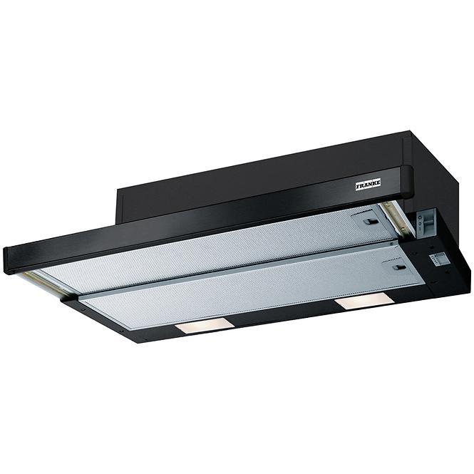 Küchenschrank Max W60/68 Slim Pl Mit Schwarzer Kapuze Grau