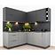 Küchenschrank Max W60/68 Slim Pl Mit Schwarzer Kapuze Grau,7