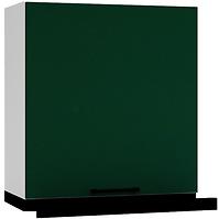 Küchenschrank Max W60/68 Slim Pl Mit Schwarzer Kapuze Flaschengrün