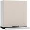 Küchenschrank Max W60/68 Slim Pl Mit Silberner Kapuze Hell Beige