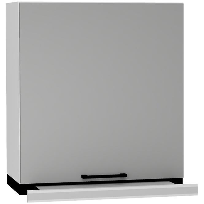 Küchenschrank Max W60/68 Slim Pl Mit Silberner Kapuze Granit
