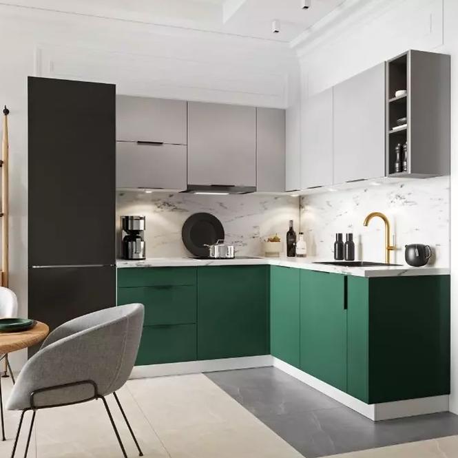 Küchenschrank Max W60/68 Slim Pl Mit Schwarzer Kapuze Granit