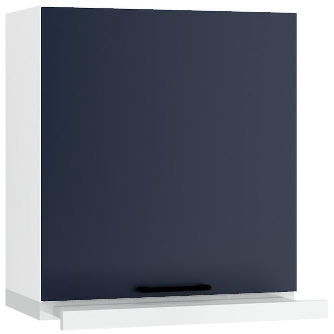 Küchenschrank Max W60/68 Slim Pl Mit Silberner Kapuze Granate