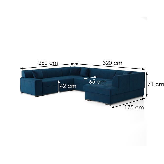 Eksofa Minos U P Monolith 78,7