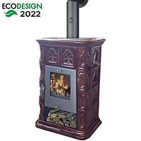 Jena II coffebrown 7 kw Kachelofen