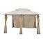 Gartenpavillon 3x4 m beige,4