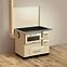 Küchenherd Luna 7 kW links cappucino,3