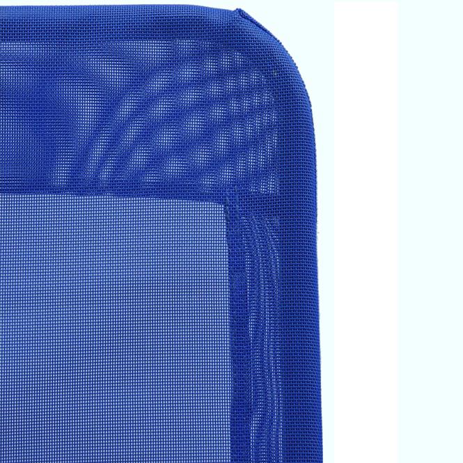 Gartenliege D-054 blau