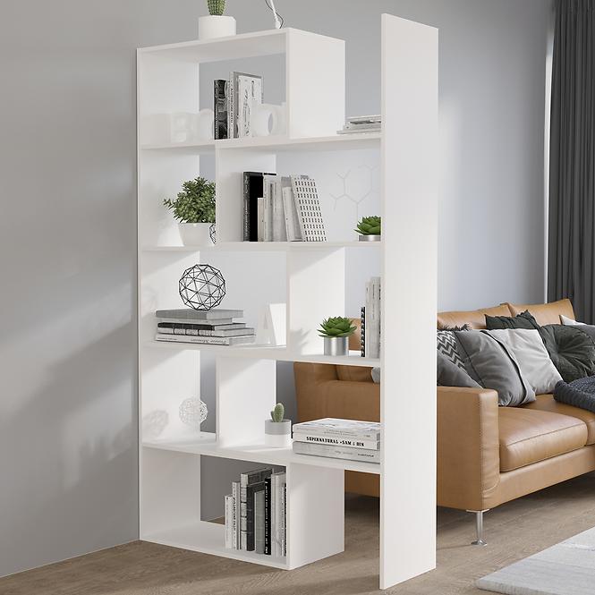 36LW+REGAŁ KAROL 02 BIAŁY