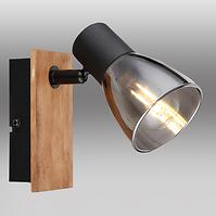 Lampe 54307-1W hnědé holz  K