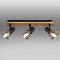 Lampe 54307-3W hnědé holz  LS3