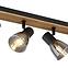 Lampe 54307-4W hnědé holz  LS4,2
